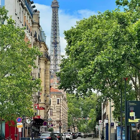 Apartamento Design - Eiffel Tower -lux -3bds 6p-dreamy París
